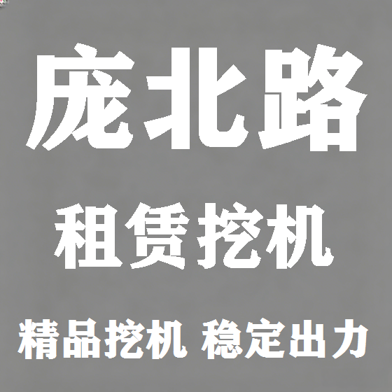 北京庞北路挖机租赁图
