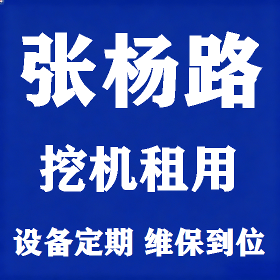 北京张杨路挖机租赁图