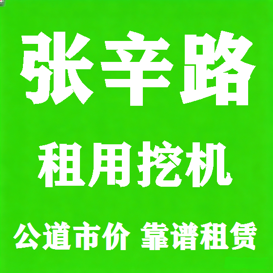 北京张辛路挖机租赁图
