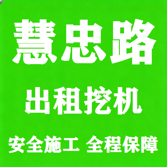 北京慧忠路挖机租赁图