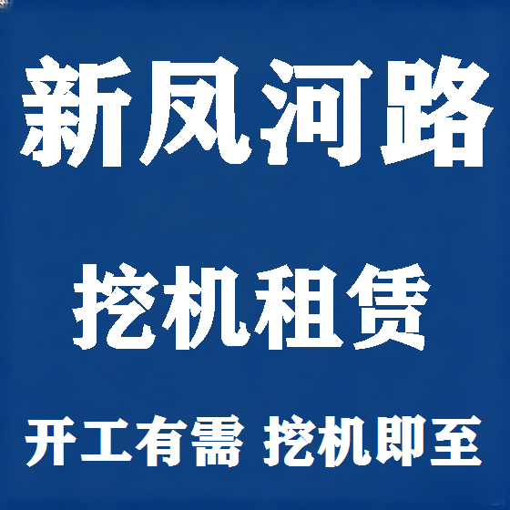 北京新凤河路挖机租赁图
