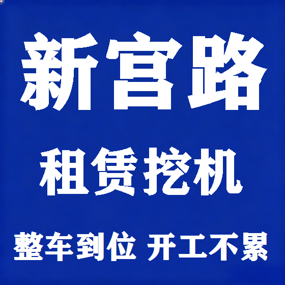 北京新宫路挖机租赁图