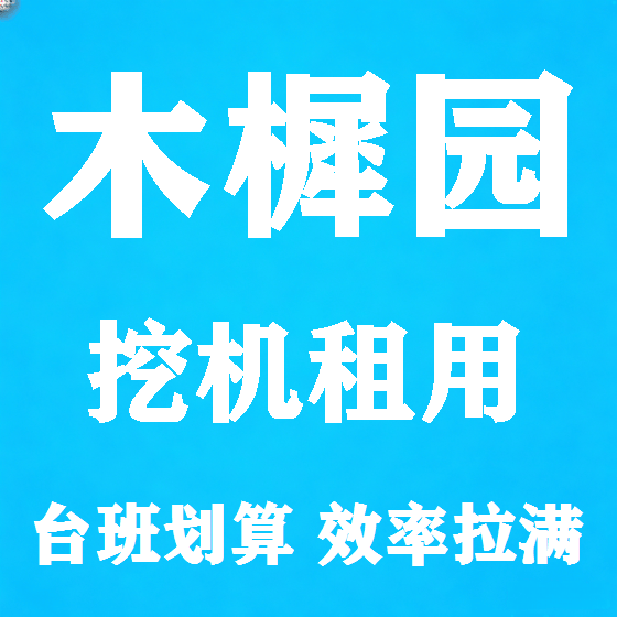 北京木樨园挖机租赁图