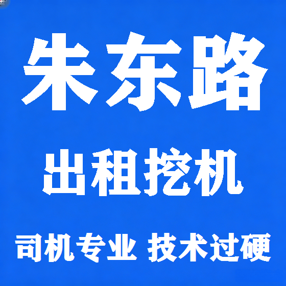 北京朱东路挖机租赁图