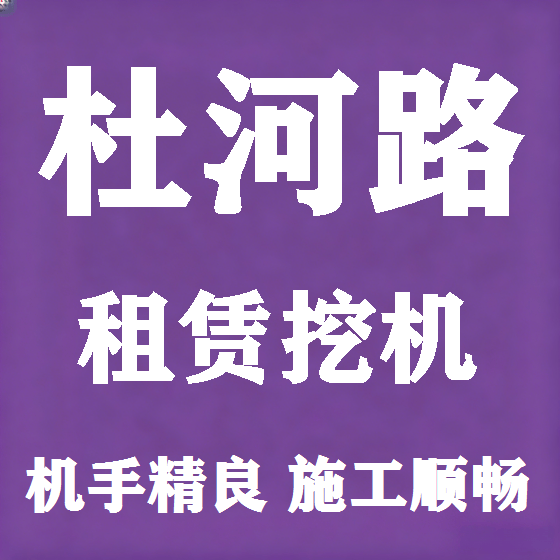 北京杜河路挖机租赁图