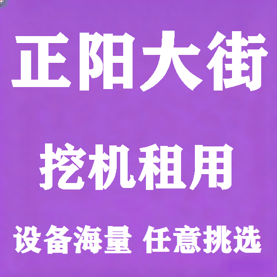 北京正阳大街挖机租赁图