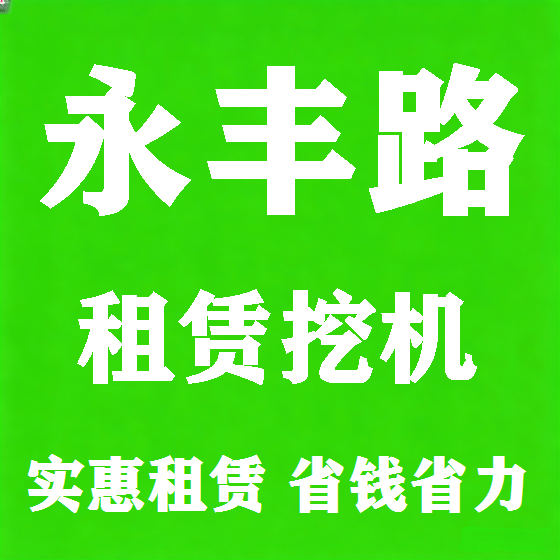 北京永丰路挖机租赁图
