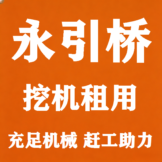 北京永引桥挖机租赁图