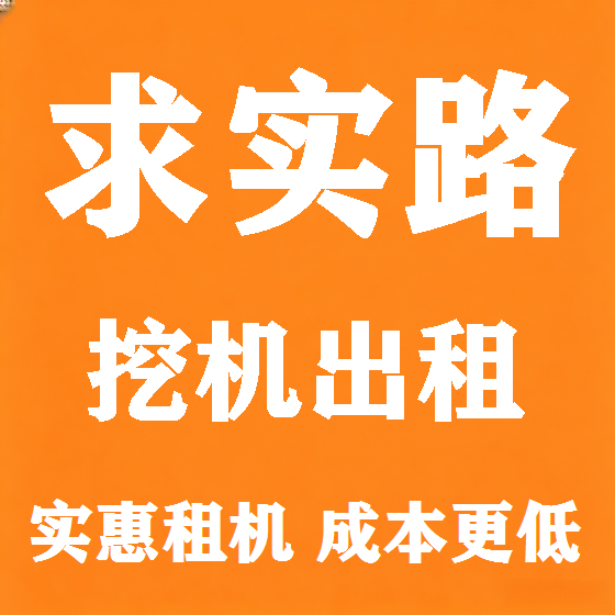 北京求实路挖机租赁图