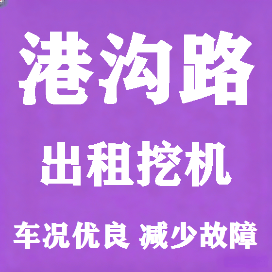 北京港沟路挖机租赁图