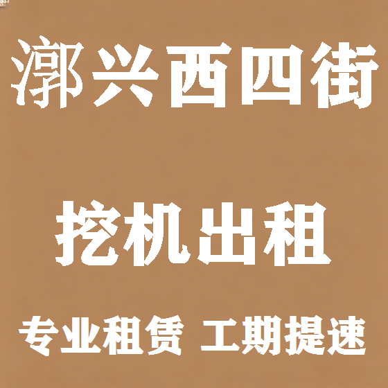 北京漷兴西四街挖机租赁图