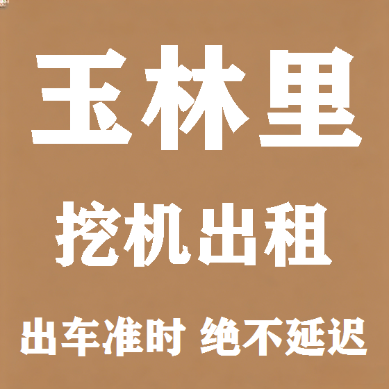 北京玉林里挖机租赁图