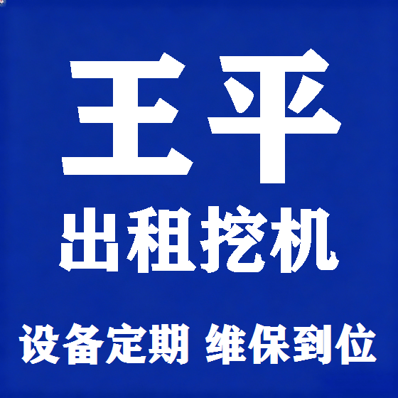 北京王平挖机租赁图