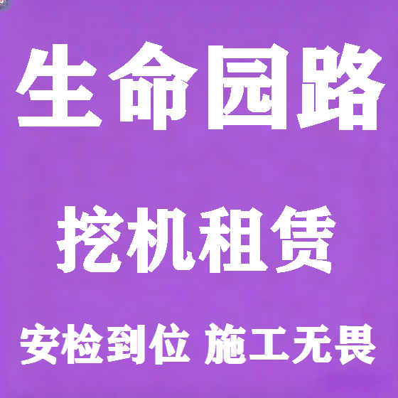 北京生命园路挖机租赁图