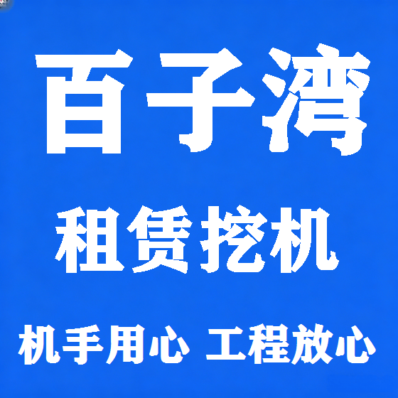 北京百子湾挖机租赁图