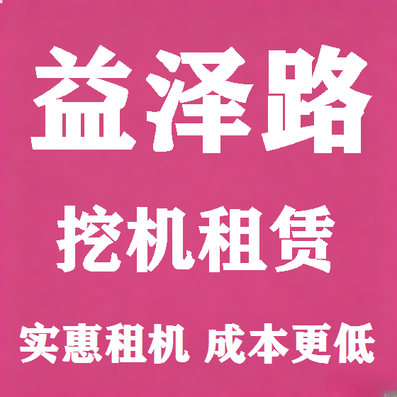 北京益泽路挖机租赁图