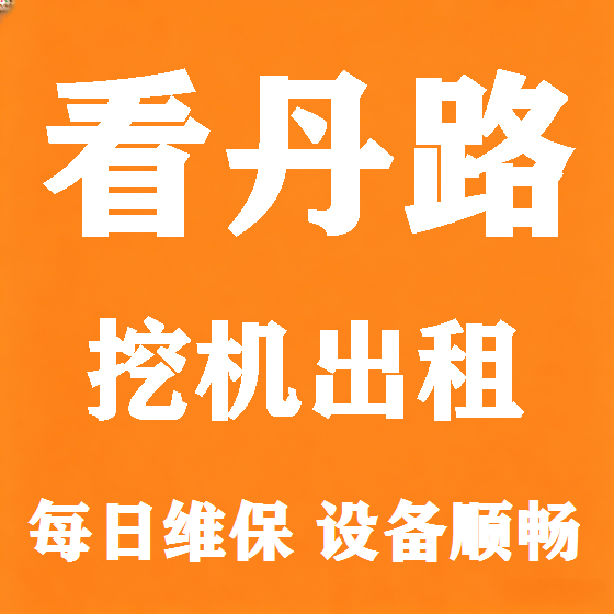 北京看丹路挖机租赁图