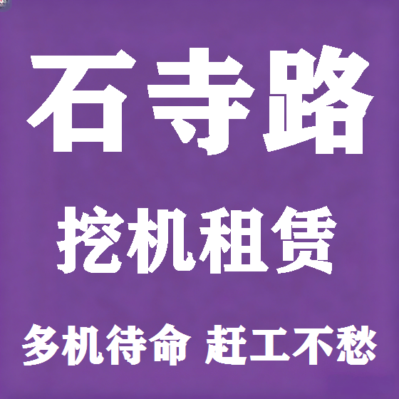 北京石寺路挖机租赁图
