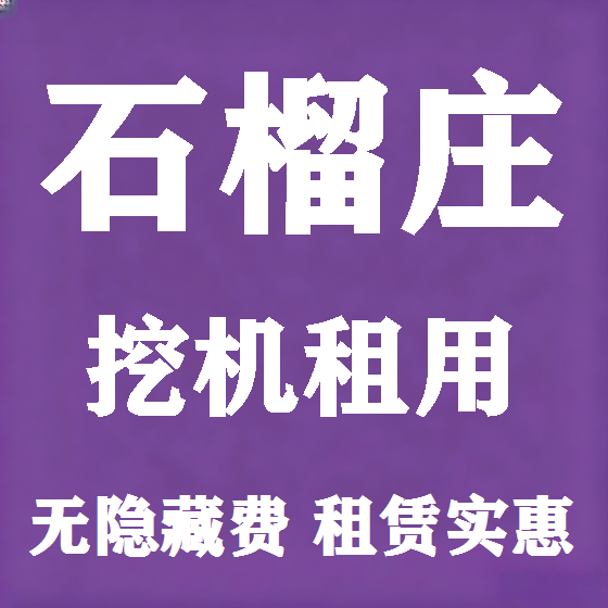 北京石榴庄挖机租赁图