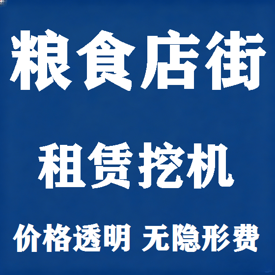 北京粮食店街挖机租赁图