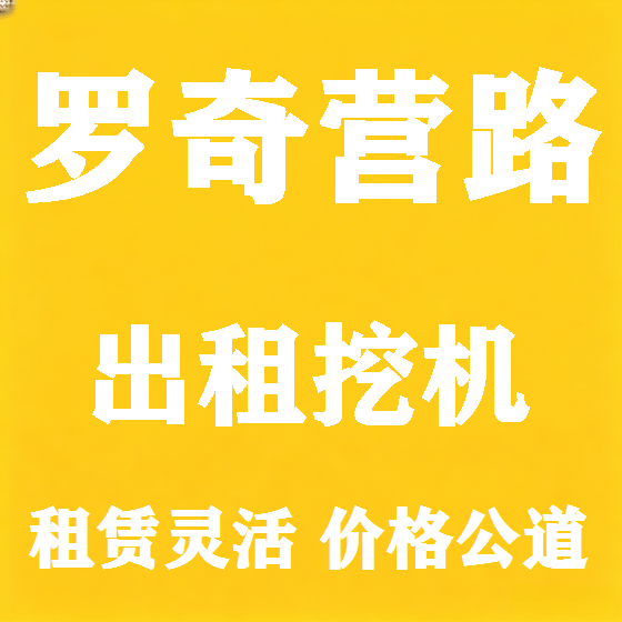 北京罗奇营路挖机租赁图