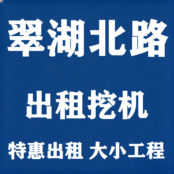北京翠湖北路挖机租赁图