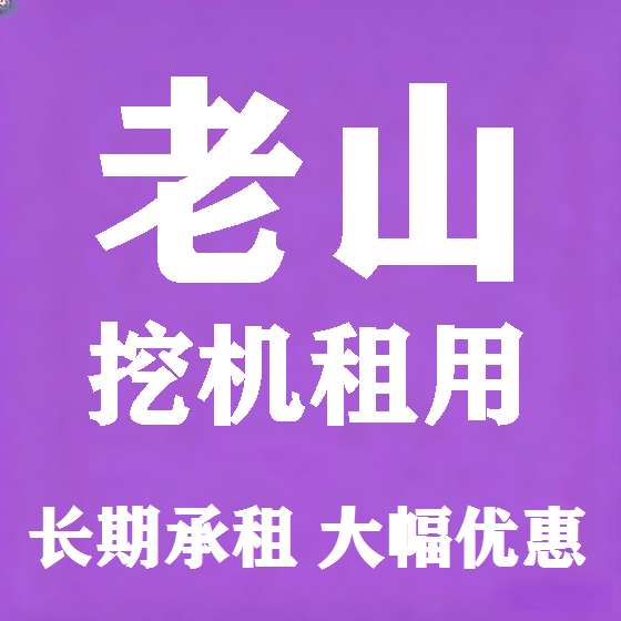 北京老山挖机租赁图