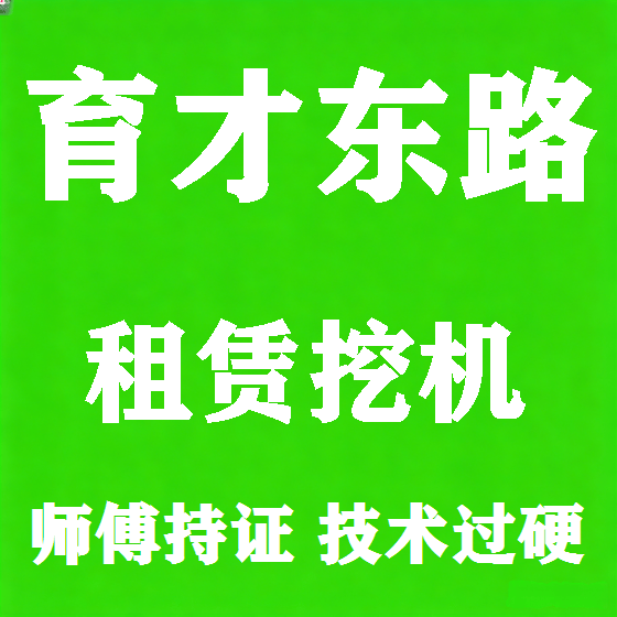 北京育才东路挖机租赁图