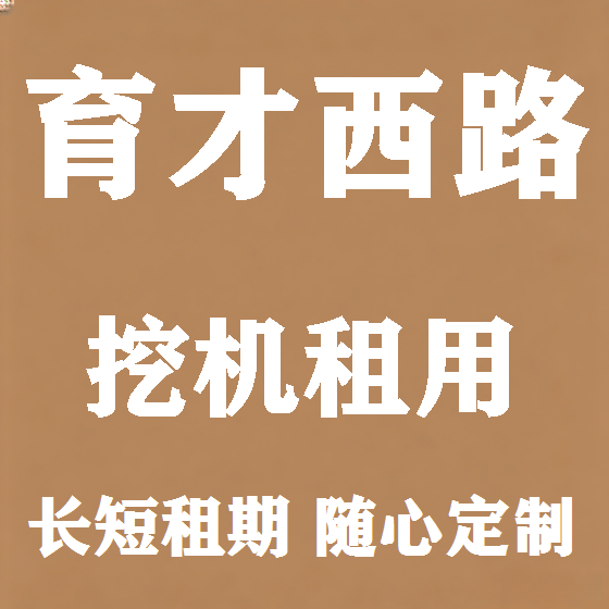 北京育才西路挖机租赁图