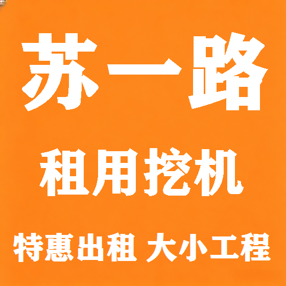 北京苏一路挖机租赁图