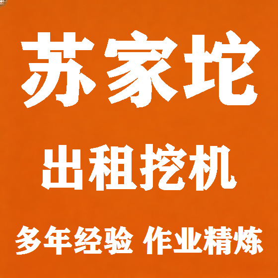 北京苏家坨挖机租赁图