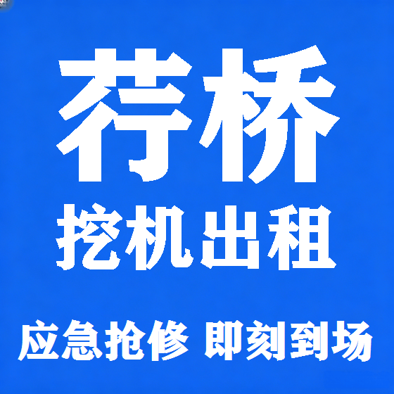 北京荇桥挖机租赁图
