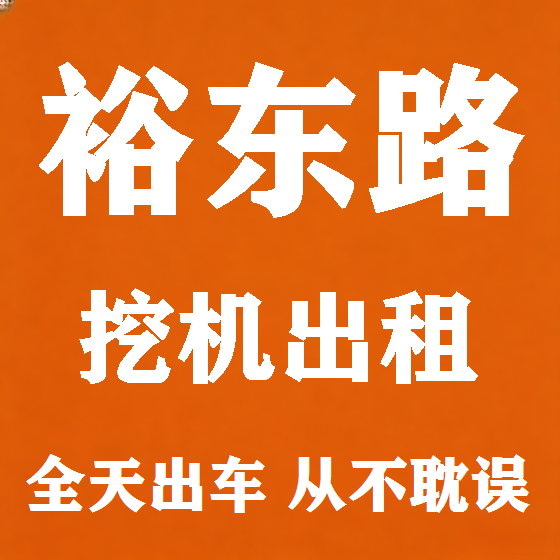北京裕东路挖机租赁图