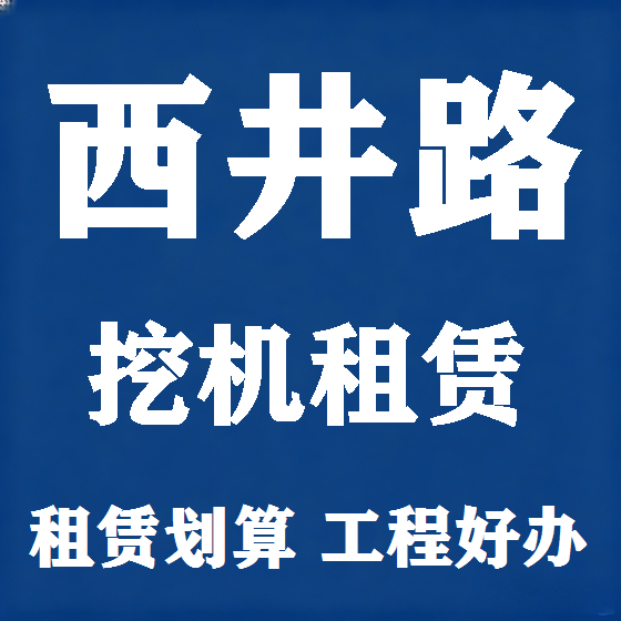 北京西井路挖机租赁图