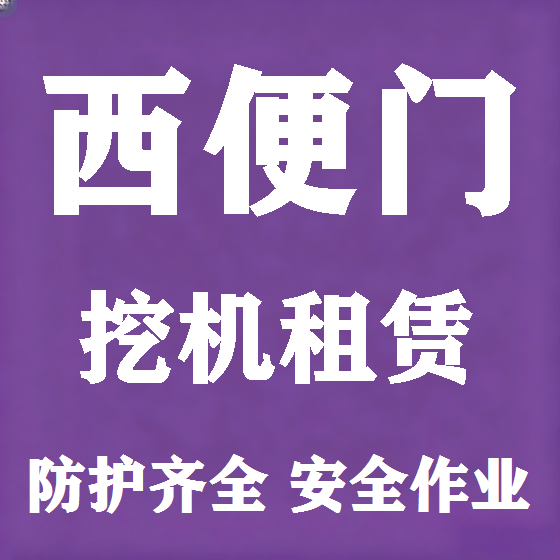 北京西便门挖机租赁图