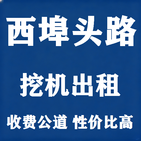 北京西埠头路挖机租赁图