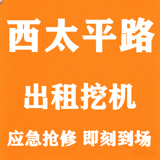 北京西太平路挖机租赁图