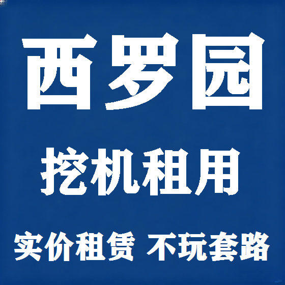 北京西罗园挖机租赁图
