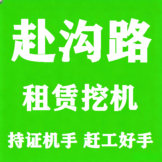 北京赴沟路挖机租赁图