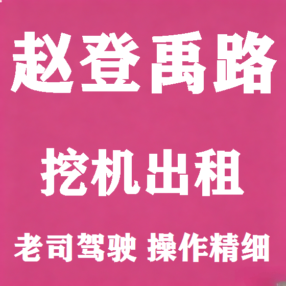 北京赵登禹路挖机租赁图