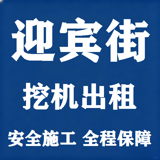 北京迎宾街挖机租赁图
