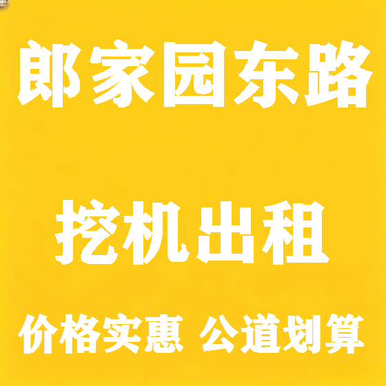 北京郎家园东路挖机租赁图