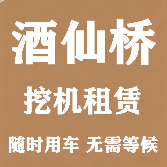 北京酒仙桥挖机租赁图