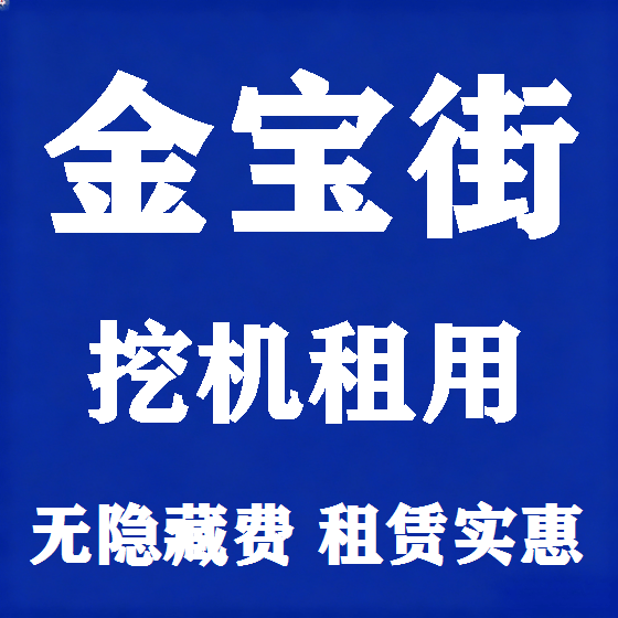 北京金宝街挖机租赁图