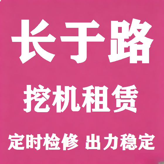 北京长于路挖机租赁图