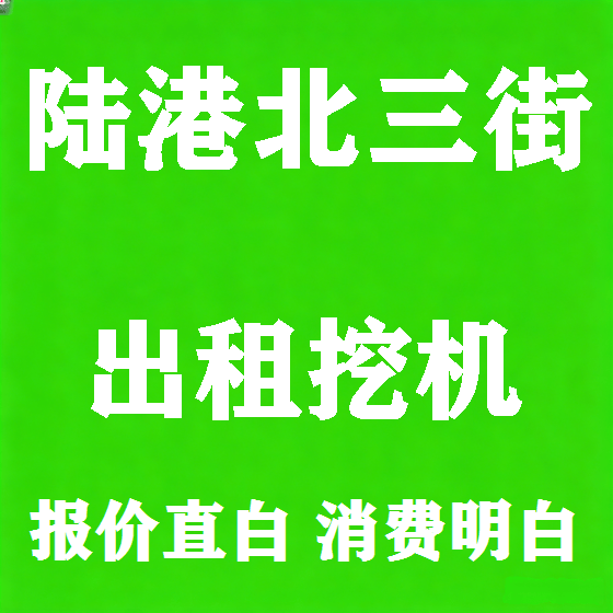 北京陆港北三街挖机租赁图