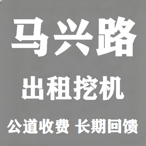 北京马兴路挖机租赁图
