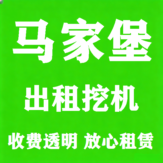北京马家堡挖机租赁图