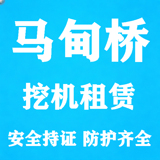 北京马甸桥挖机租赁图