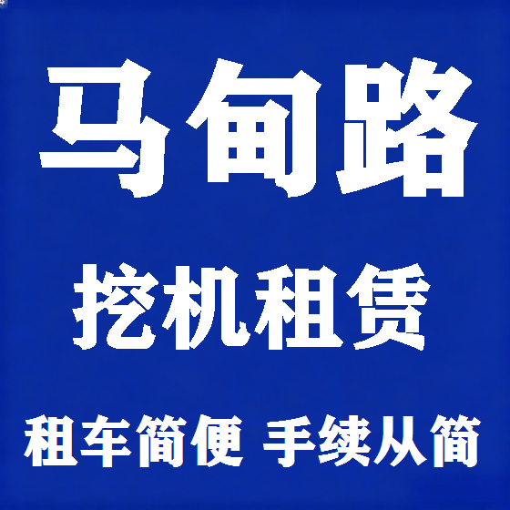 北京马甸路挖机租赁图